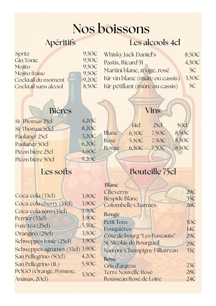 L'etoile D'orient - Menu Image 1