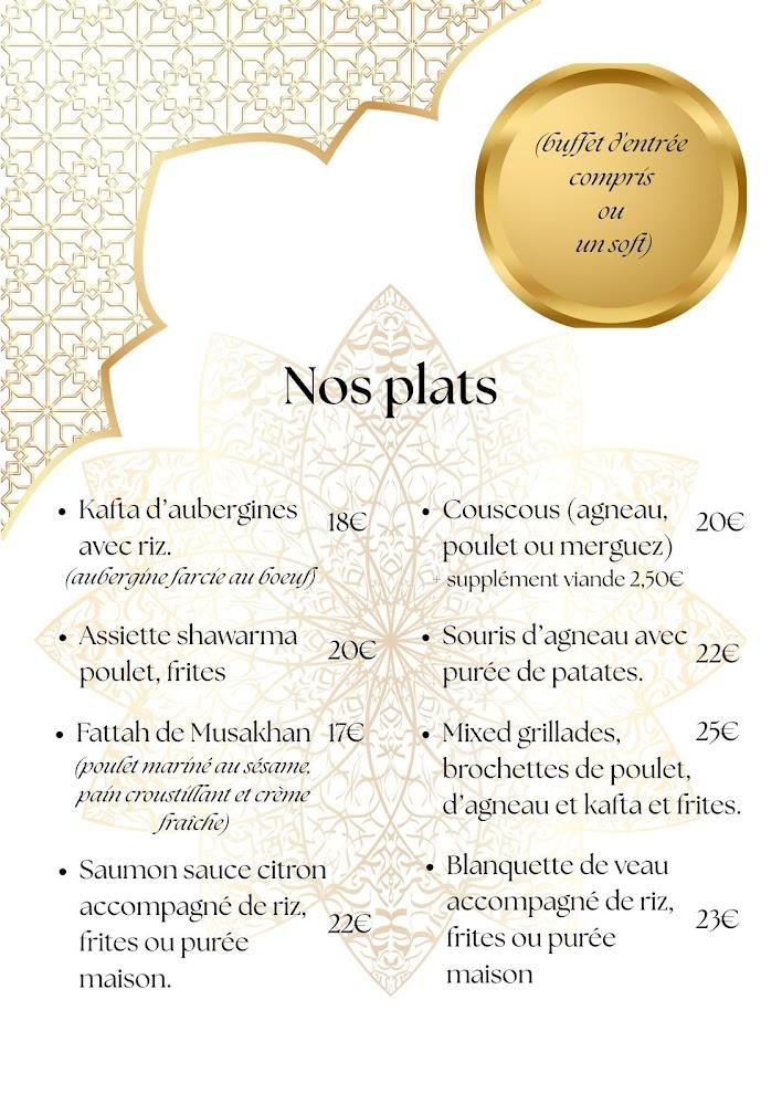L'etoile D'orient - Menu Image 4